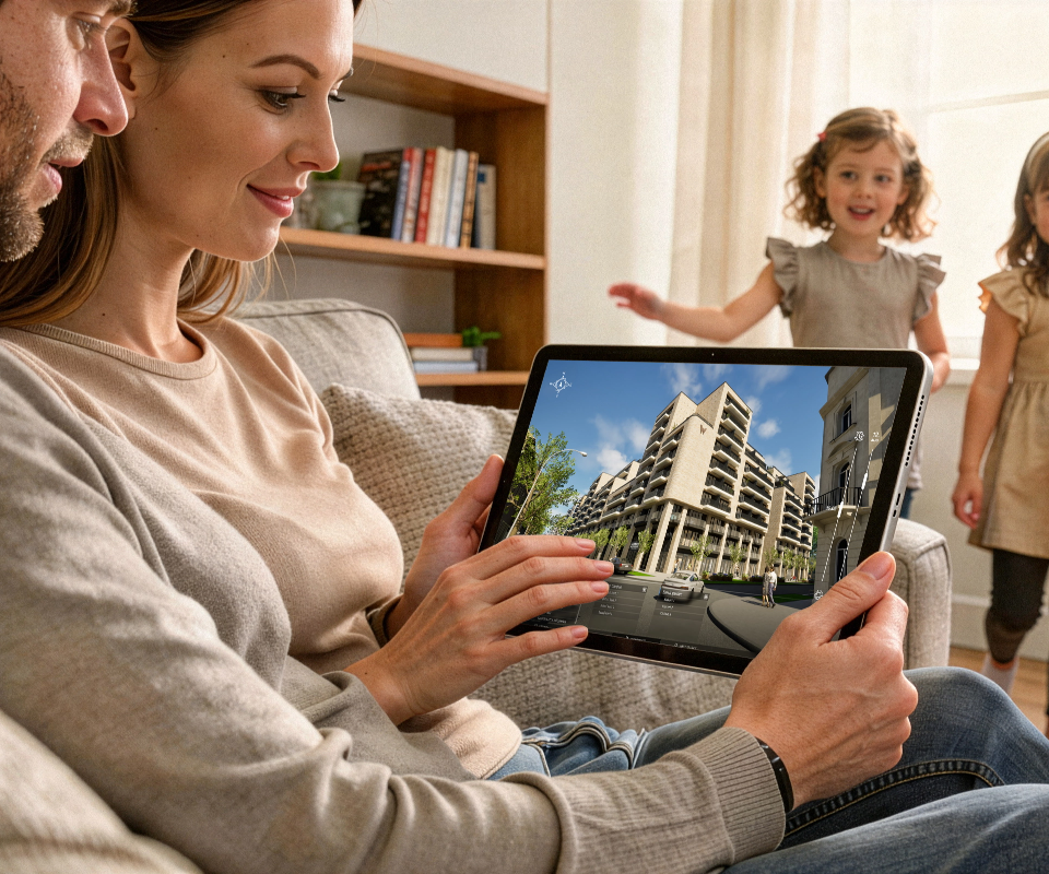 3D Web Real Estate Sales Platform